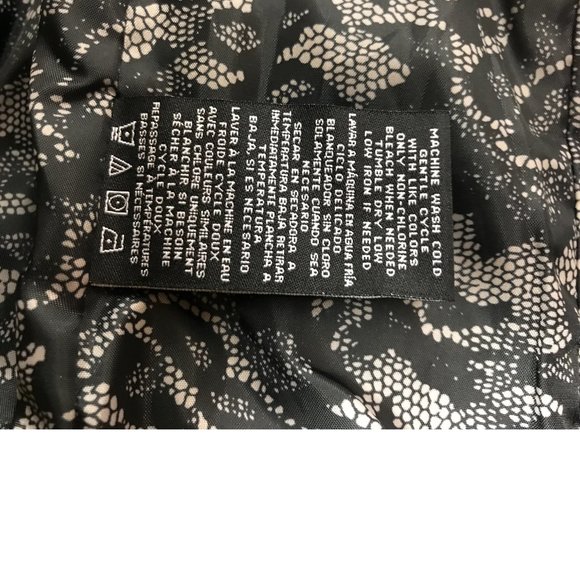 NWT Nanette Lepore Black Puffer Coat Jacket Vest Hooded Fall Winter Faux fur - Picture 9 of 10